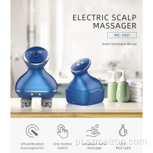 Dispositivo de massageador de cabeça elétrica de 4 cabeças